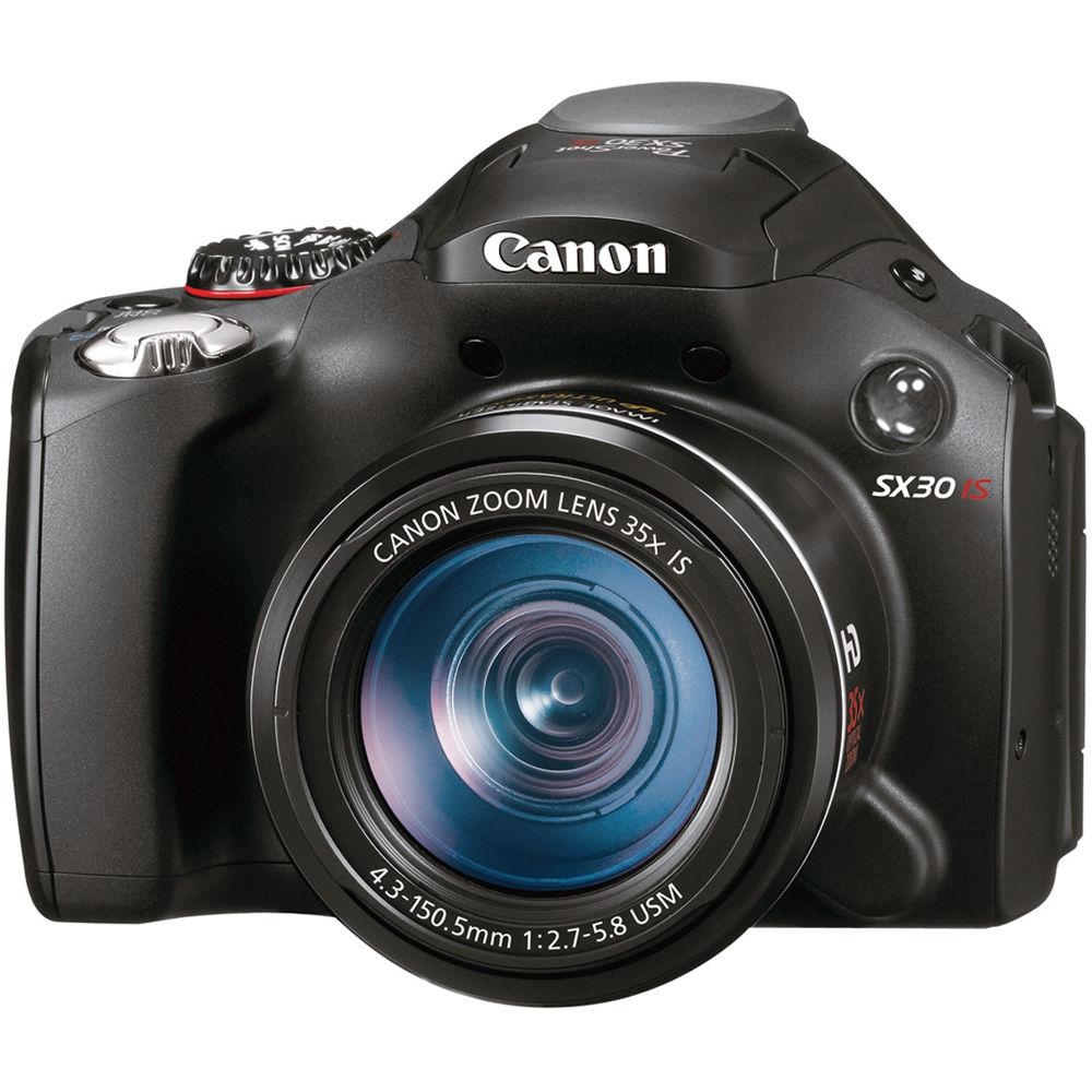 Canon PowerShot SX30 IS Digital Camera - Refurbished