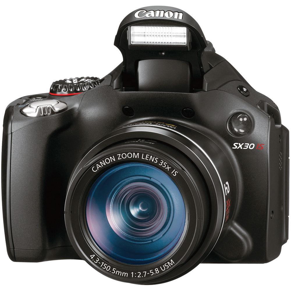 Canon PowerShot SX30 IS Digital Camera - Refurbished