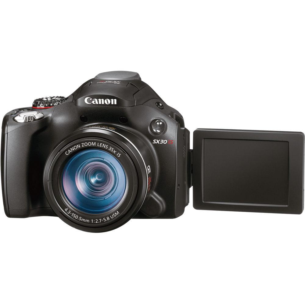Canon PowerShot SX30 IS Digital Camera - Refurbished