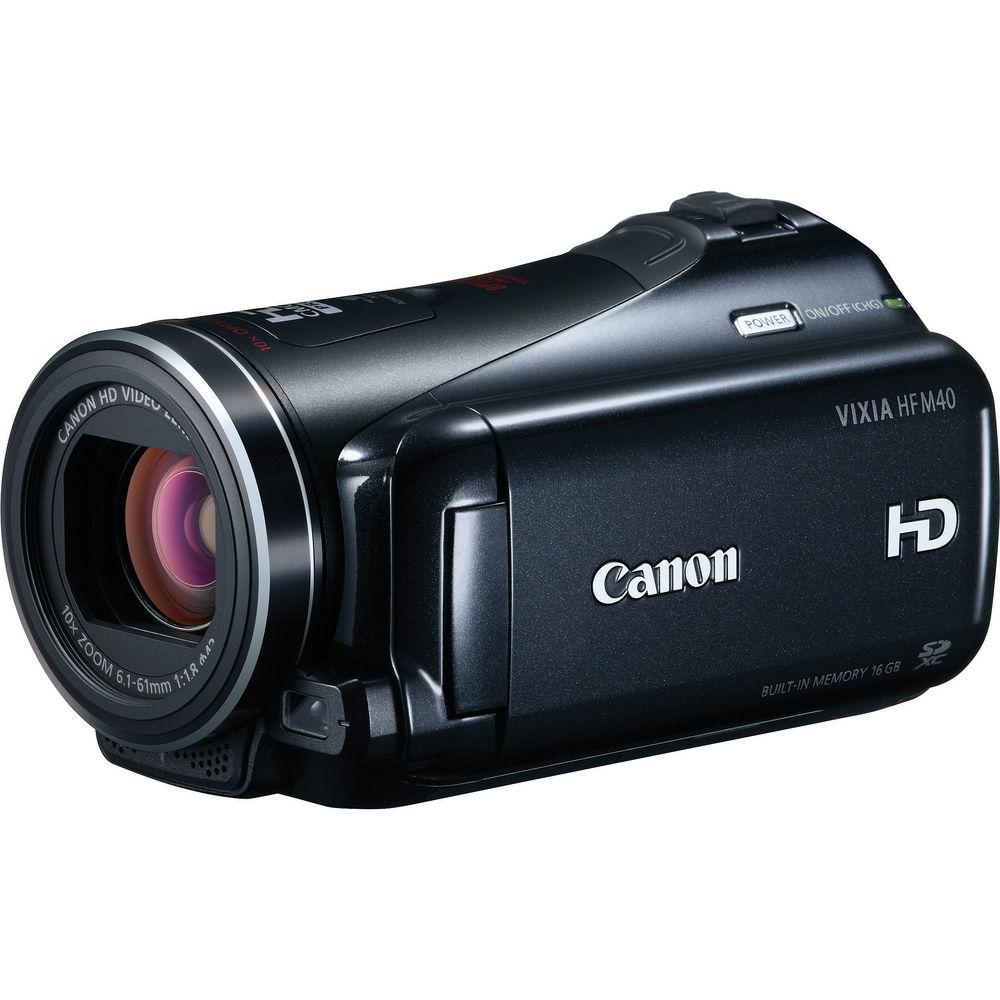 Canon VIXIA HF M40 Flash Memory Camcorder - Refurbished