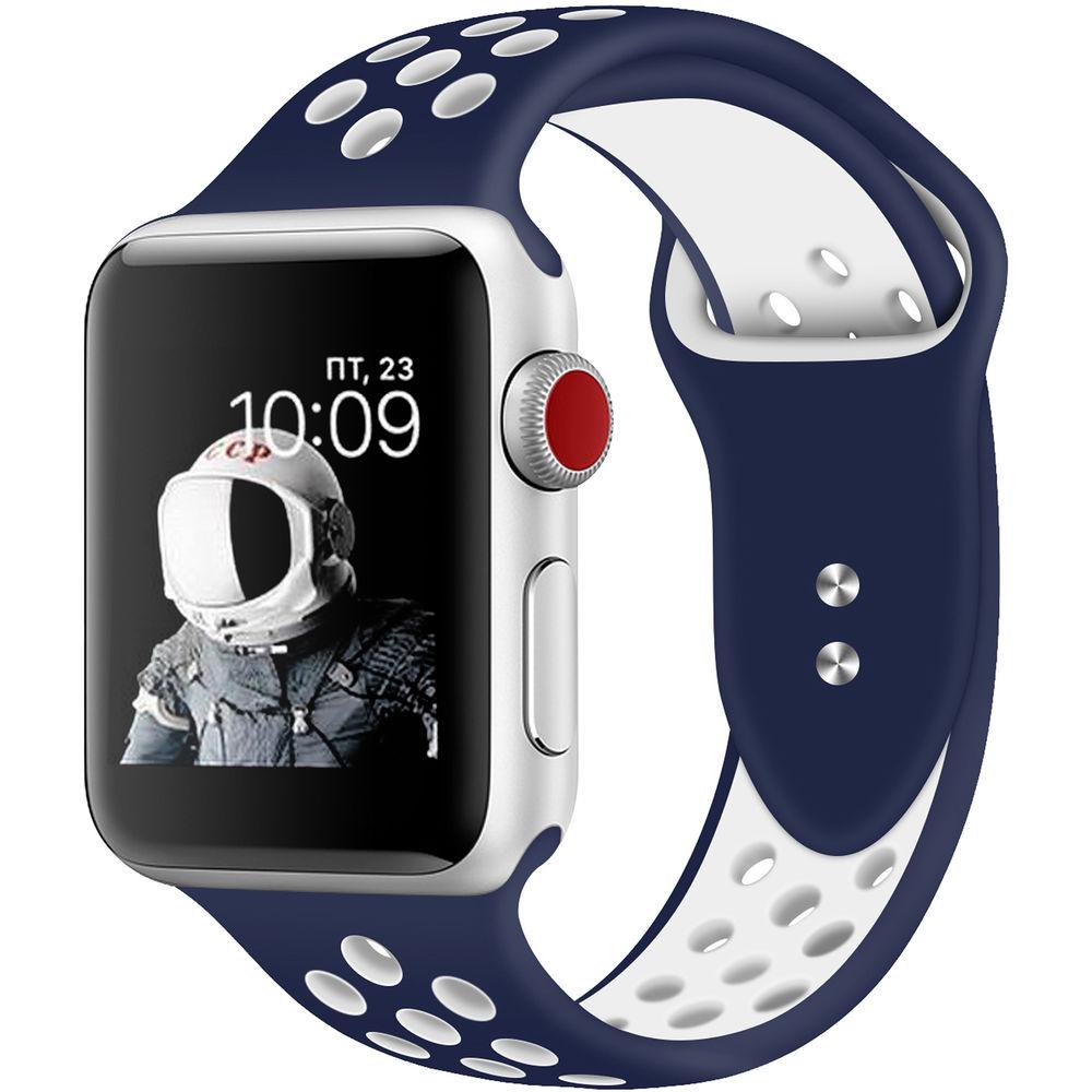 CASEPH Silicone Sport Band for 38mm 40mm Apple Watch