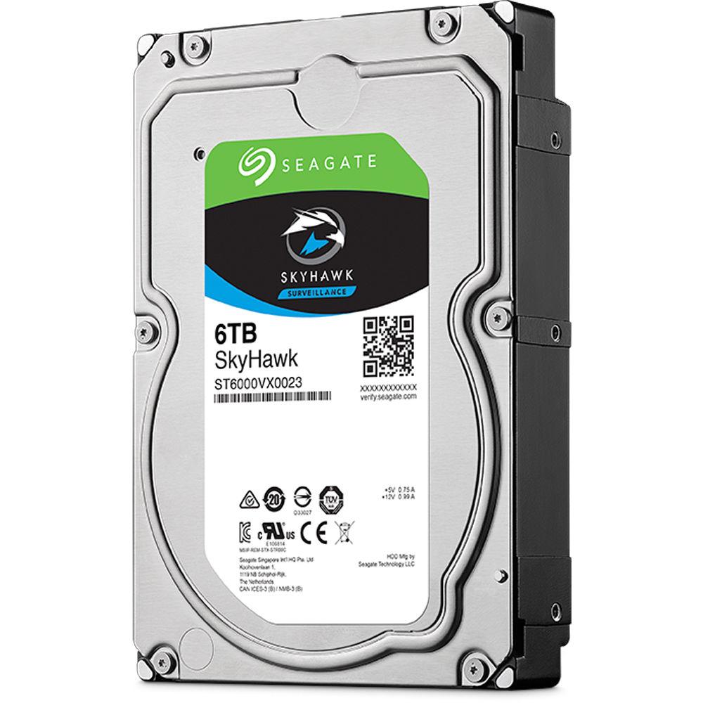 Seagate 6TB SkyHawk 5400 rpm SATA 3.5" Internal HDD