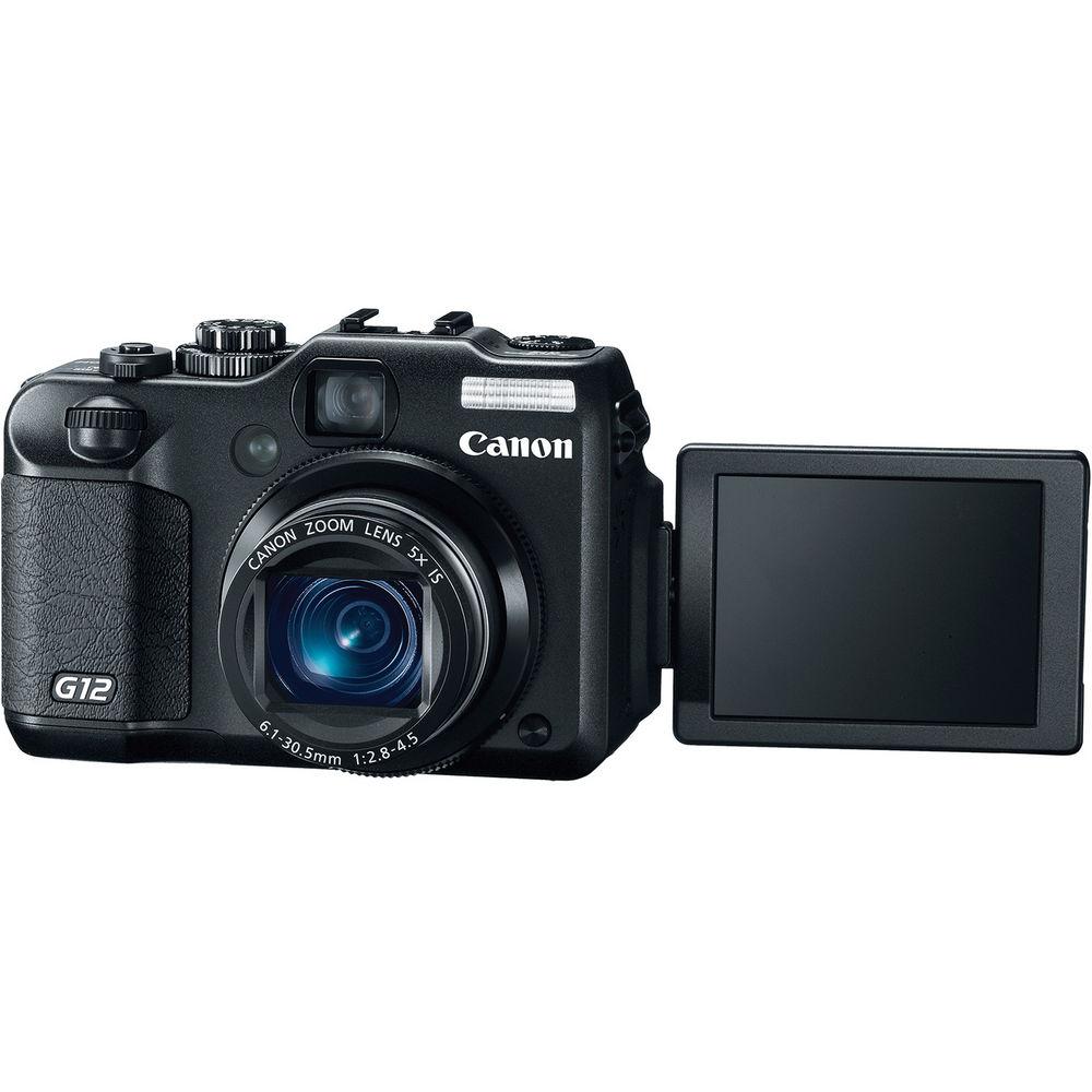 Canon PowerShot G12 Digital Camera - Refurbished