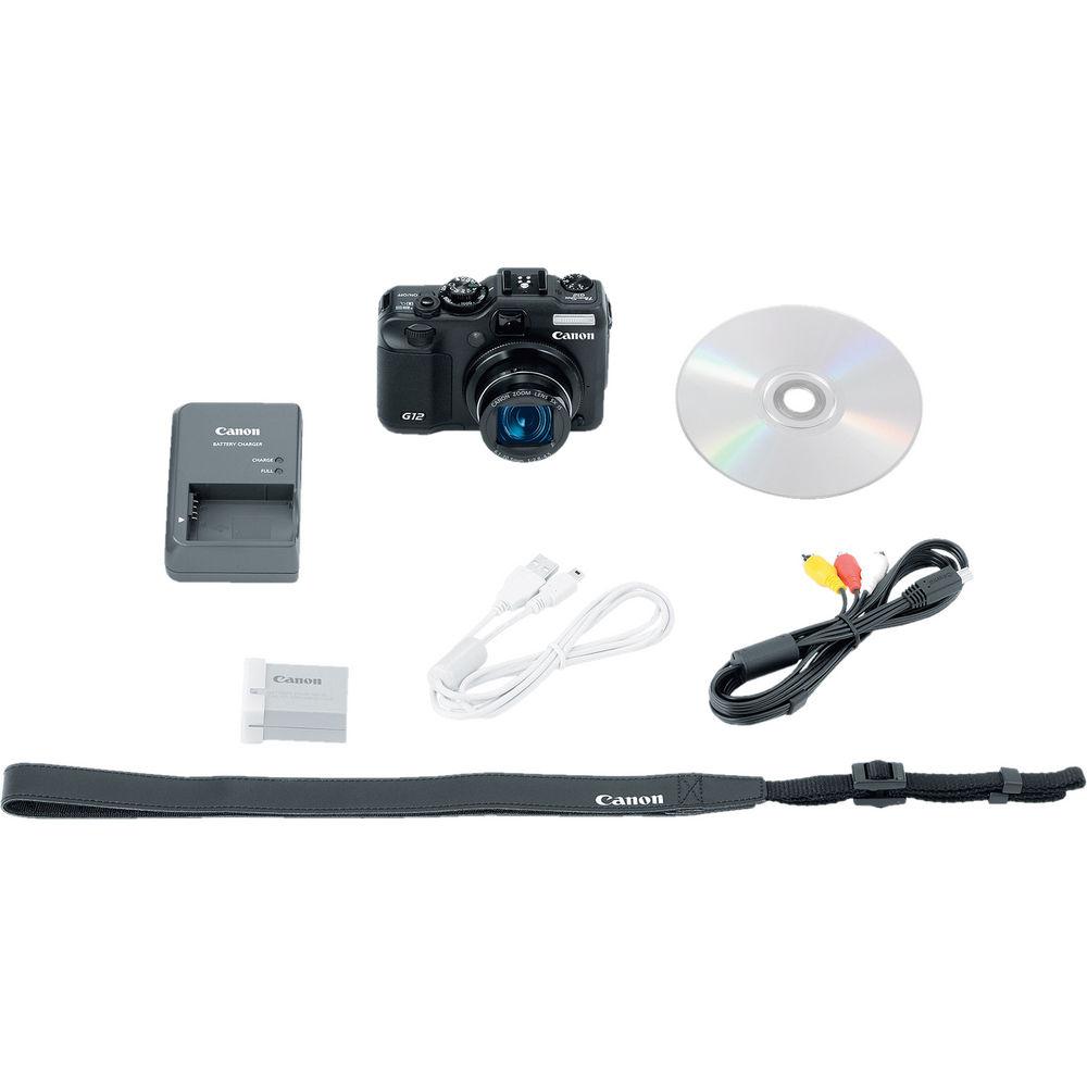 Canon PowerShot G12 Digital Camera - Refurbished