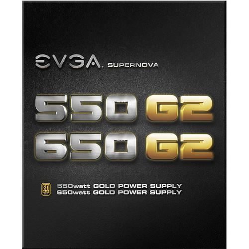 EVGA SuperNOVA 550 G2 550W 80 Plus Gold Modular Power Supply, EVGA, SuperNOVA, 550, G2, 550W, 80, Plus, Gold, Modular, Power, Supply