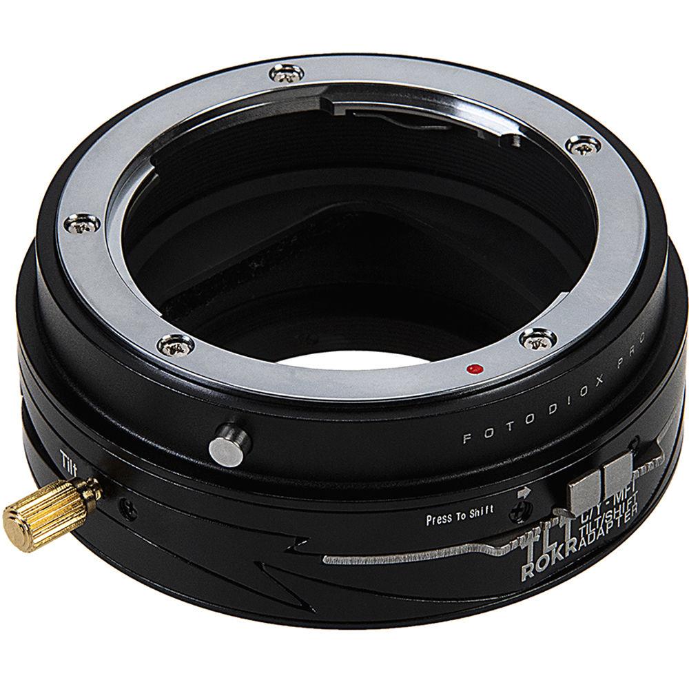 FotodioX Pro TLT ROKR Tilt Shift Adapter for Contax Yashica Lenses to Fuji G-Mount GFX Camera