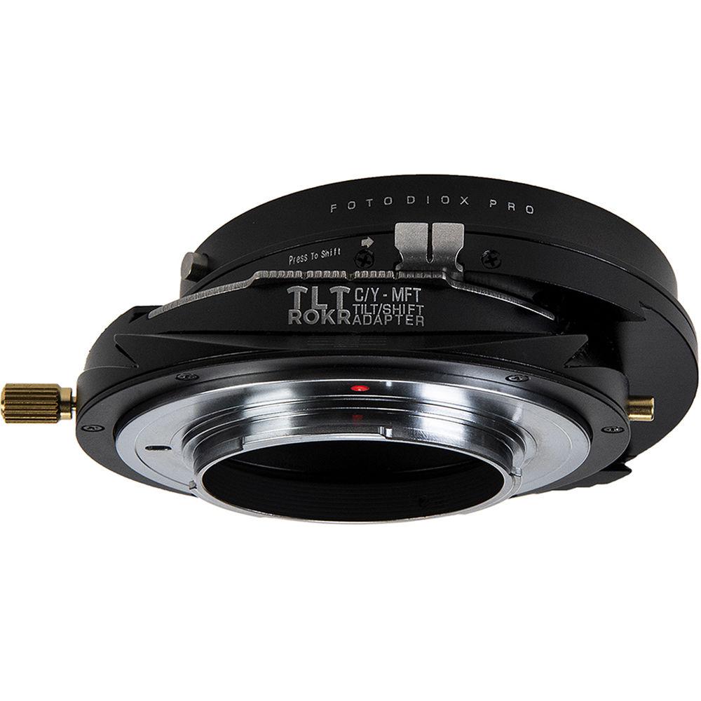 FotodioX Pro TLT ROKR Tilt Shift Adapter for Contax Yashica Lenses to Fuji G-Mount GFX Camera