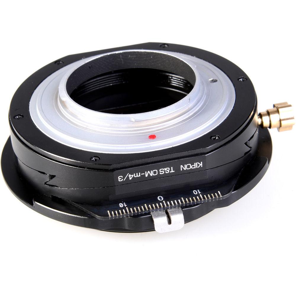KIPON Lens Mount Adapter for Olympus OM Lens to Micro Four Thirds-Mount Camera with Tilt & Shift Functionality