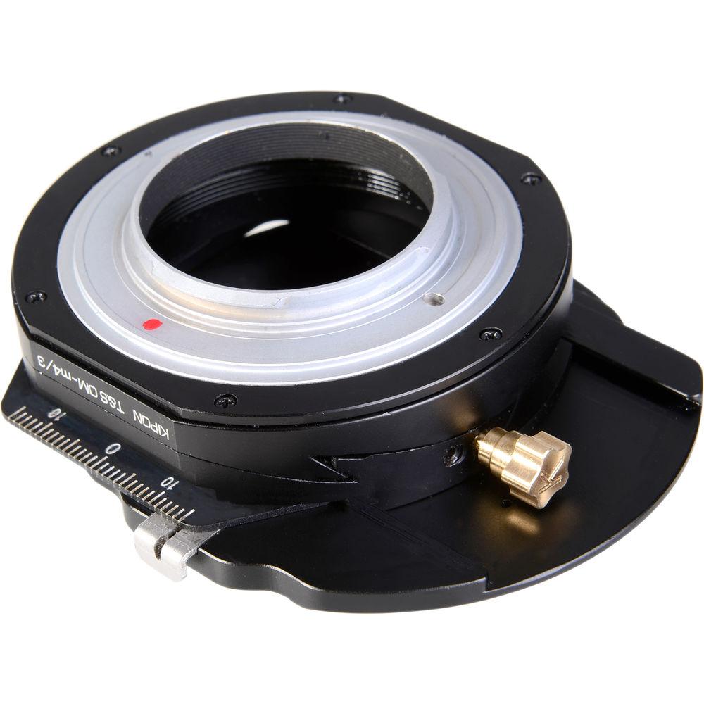 KIPON Lens Mount Adapter for Olympus OM Lens to Micro Four Thirds-Mount Camera with Tilt & Shift Functionality