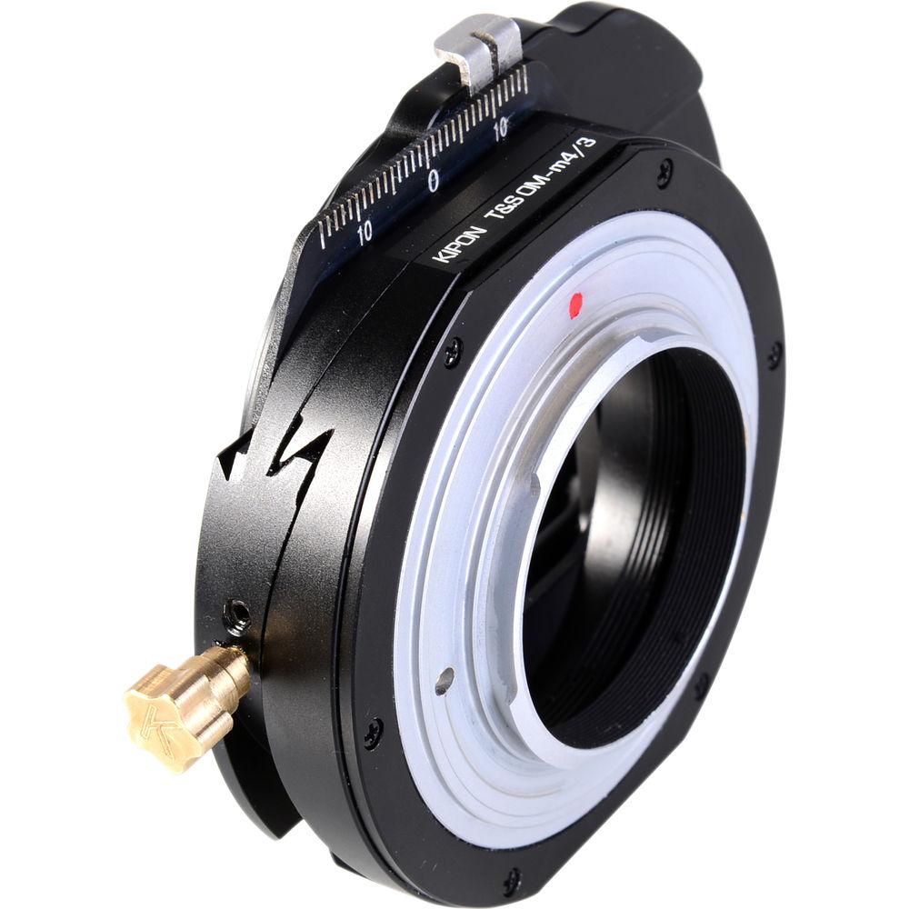 KIPON Lens Mount Adapter for Olympus OM Lens to Micro Four Thirds-Mount Camera with Tilt & Shift Functionality