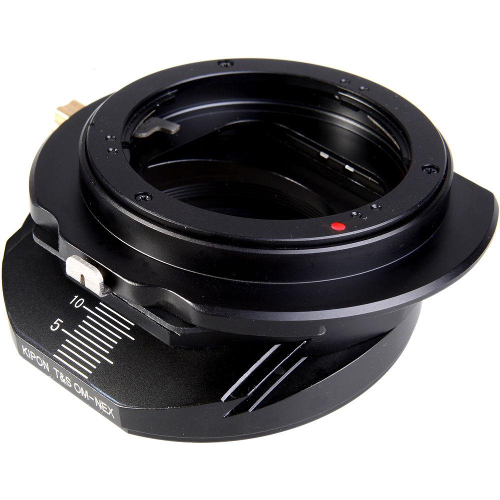 KIPON Lens Mount Adapter for Olympus OM Lens to Sony E-Mount Camera With Tilt-Shift Functionality