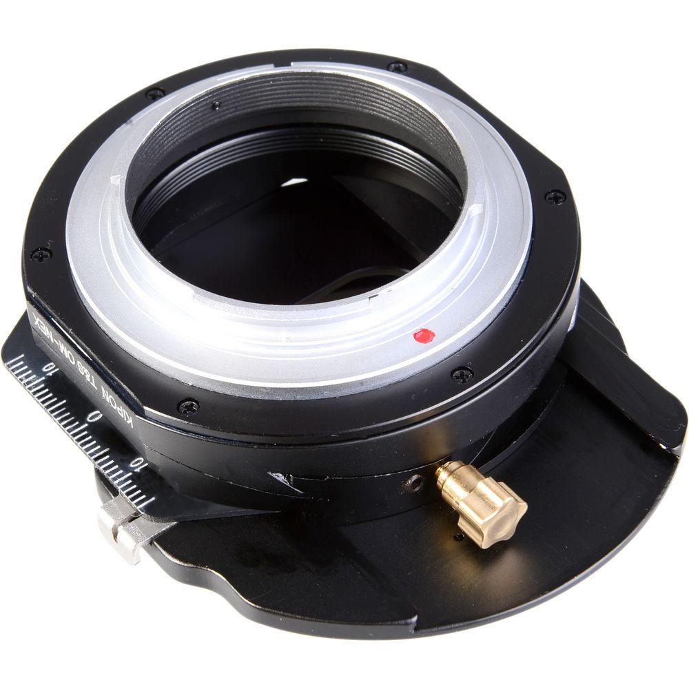 KIPON Lens Mount Adapter for Olympus OM Lens to Sony E-Mount Camera With Tilt-Shift Functionality