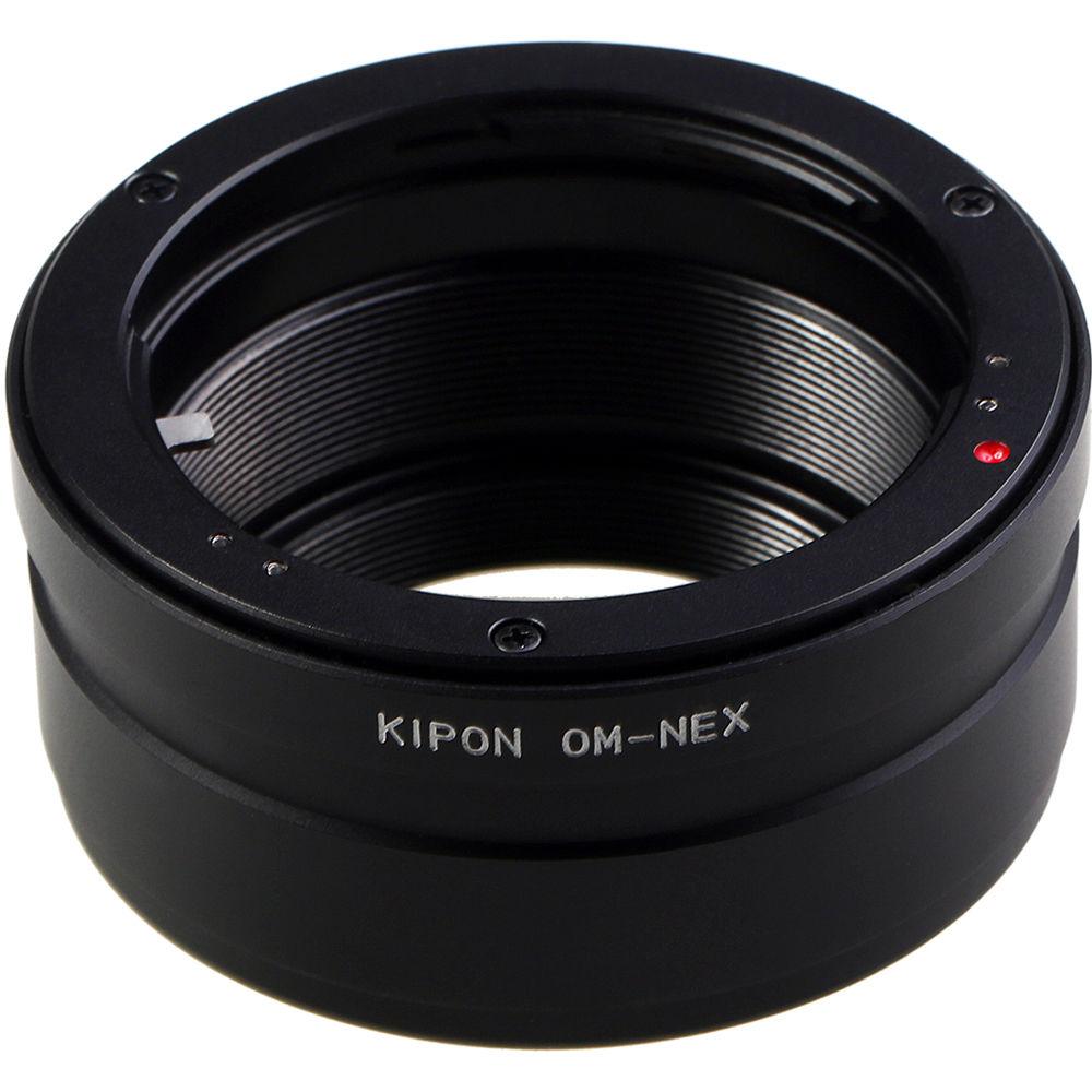 KIPON Lens Mount Adapter for Olympus OM-Mount Lens to Sony-E Mount Camera