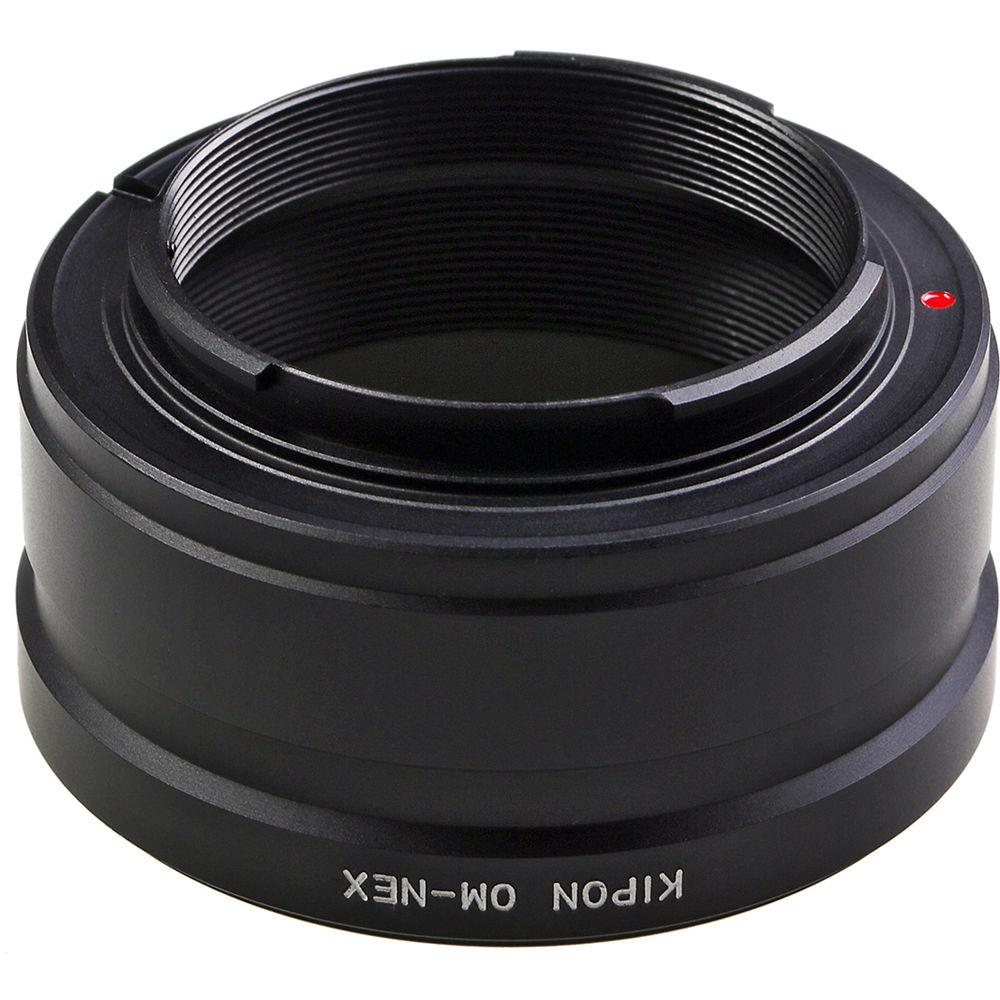 KIPON Lens Mount Adapter for Olympus OM-Mount Lens to Sony-E Mount Camera