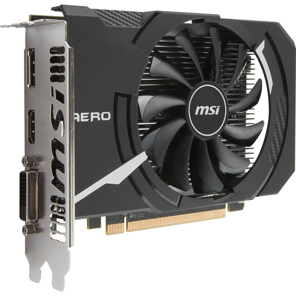 MSI Radeon RX 560 AERO ITX OC Graphics Card