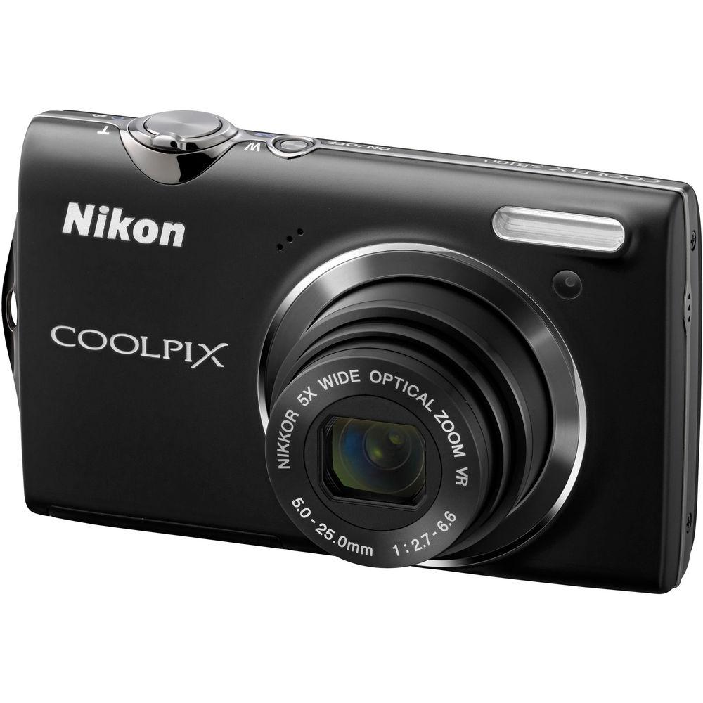 Nikon CoolPix S5100 Compact Digital Camera - Refurbished