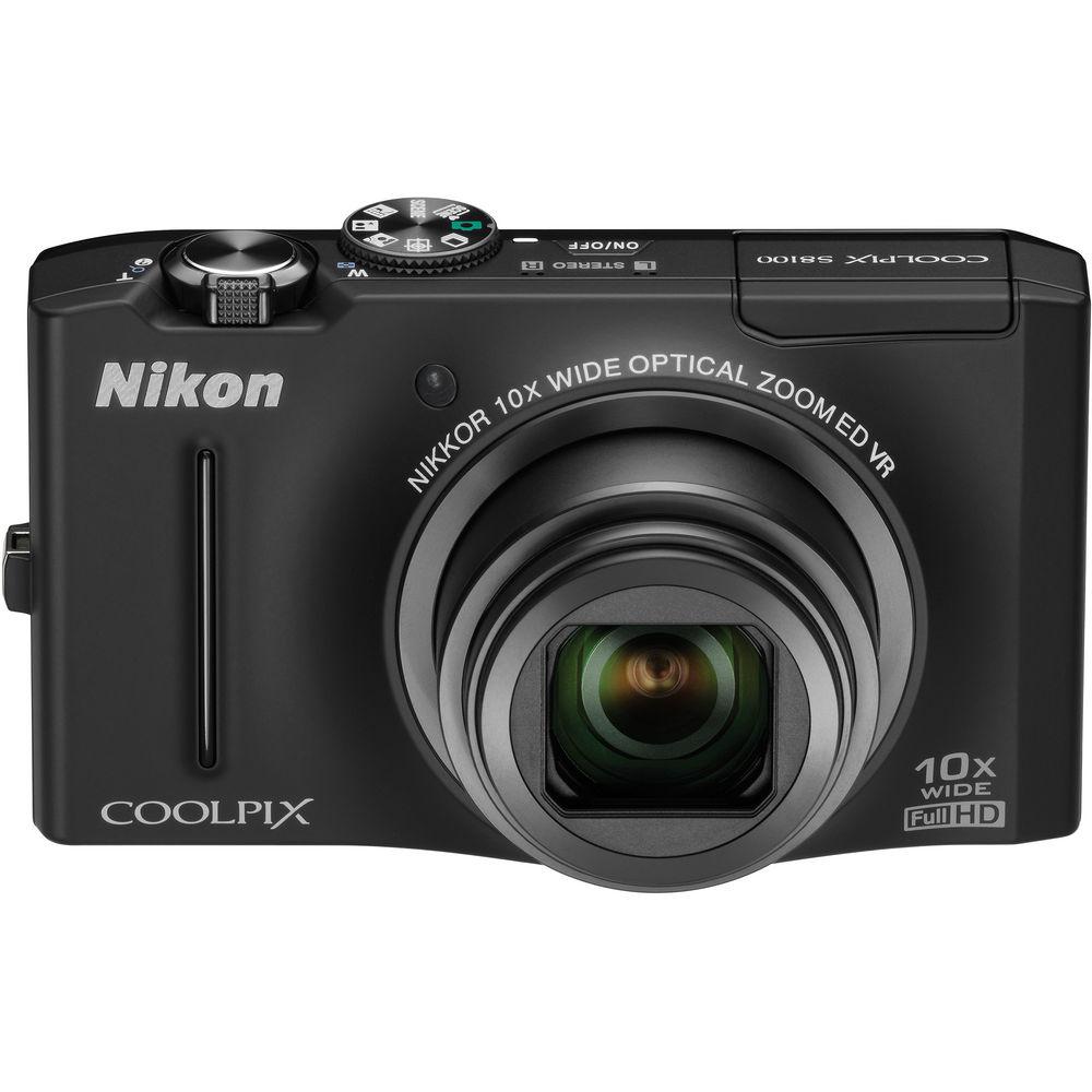 Nikon CoolPix S8100 Digital Camera - Refurbished
