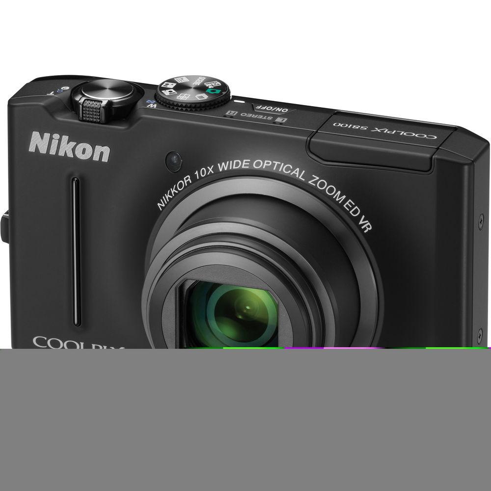 Nikon CoolPix S8100 Digital Camera - Refurbished