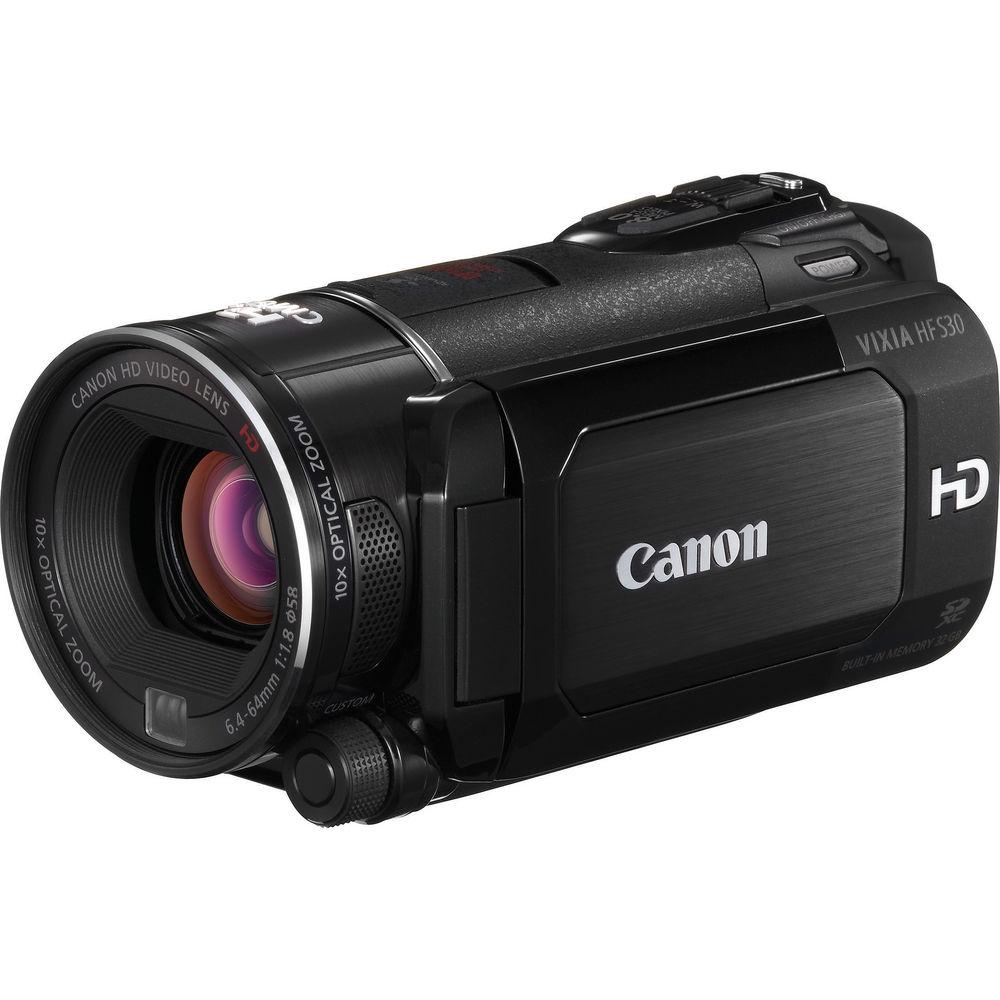 Canon VIXIA HF S30 Flash Memory Camcorder - Refurbished