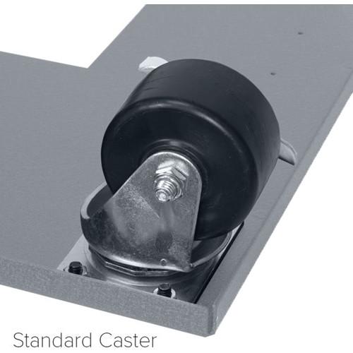 Lowell Manufacturing Rack Base-Mobile-22" Deep, 3" Swivel Casters