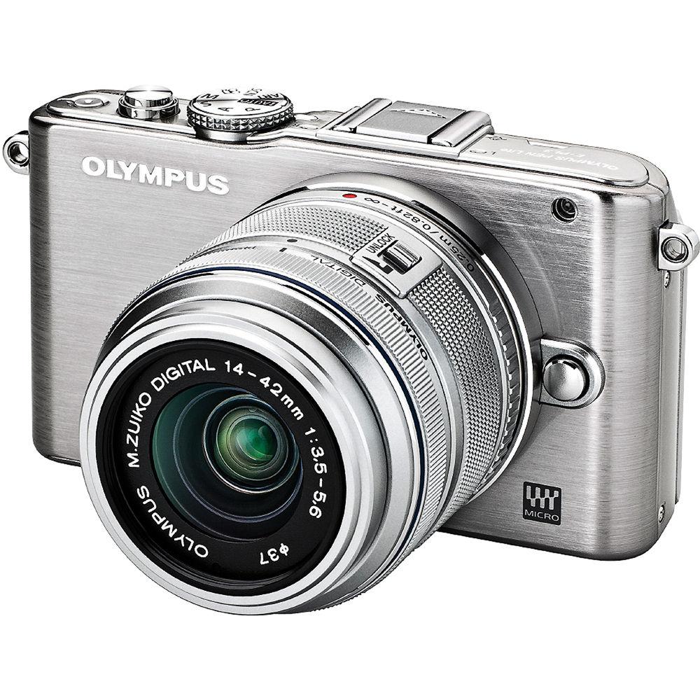 Olympus E-PL3 Mirrorless Micro Four Thirds Digital Camera with 14-42mm II f 3.5-5.6 Lens - Refurbished