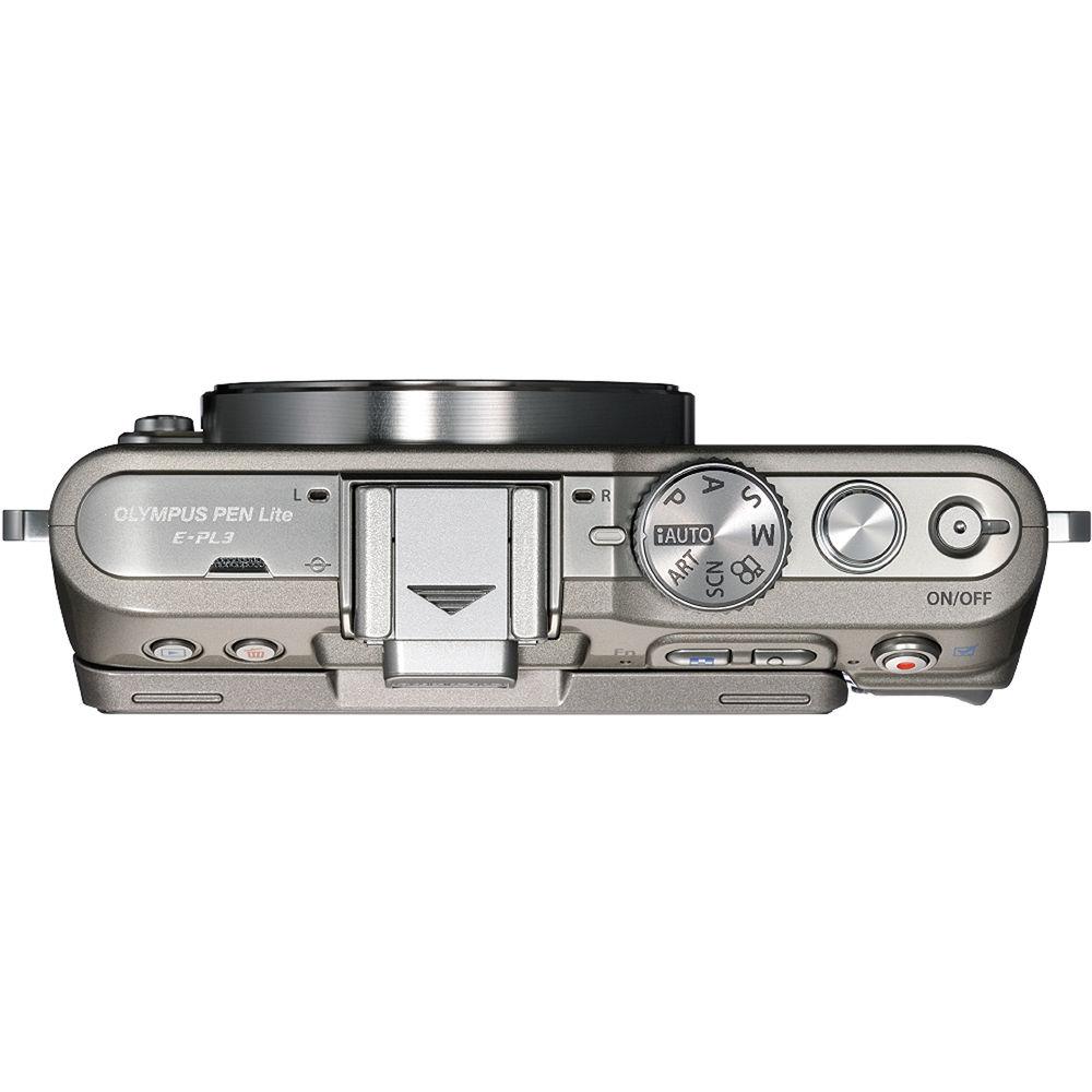 Olympus E-PL3 Mirrorless Micro Four Thirds Digital Camera with 14-42mm II f 3.5-5.6 Lens - Refurbished