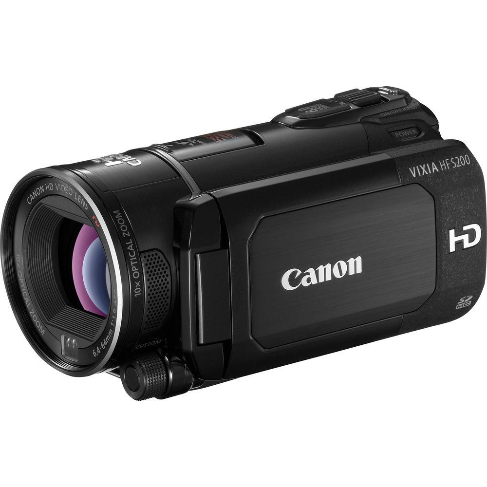 Canon VIXIA HF S200 Flash Memory Camcorder - Refurbished