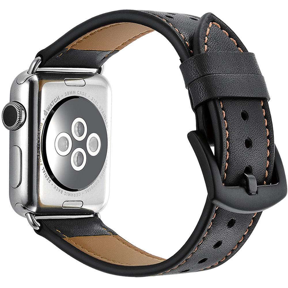 CASEPH Genuine Leather Band for 38mm 40mm Apple Watch