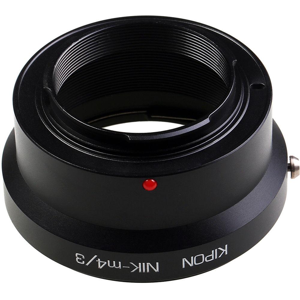 KIPON Lens Mount Adapter for Nikon F-Mount Lens to Micro Four Thirds-Mount Camera