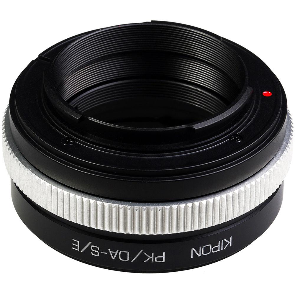 KIPON Lens Mount Adapter for Pentax K-Mount, DA-Series Lens to Sony-E Mount Camera
