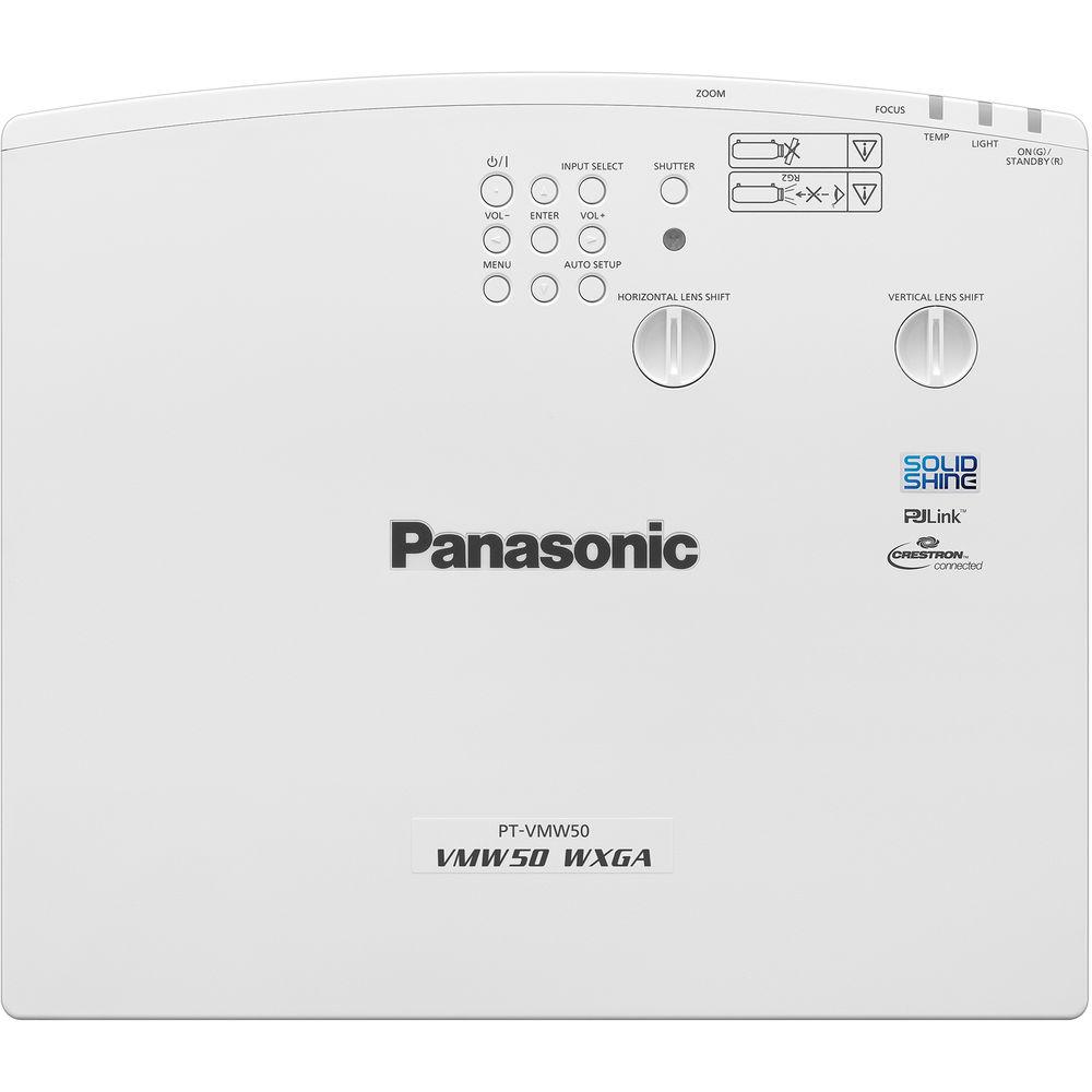 Panasonic PT-VMW50U 5000-Lumen WXGA Laser 3LCD Projector