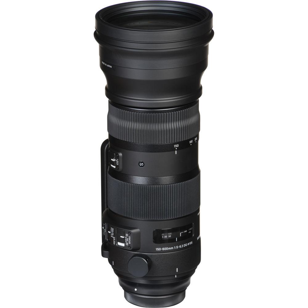 Sigma 150-600mm f 5-6.3 DG OS HSM Sports Lens for Canon EF