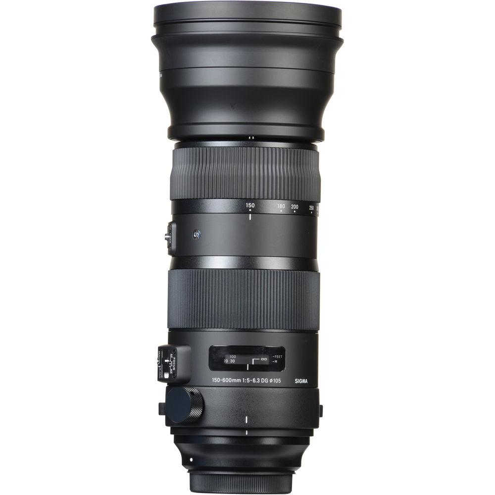 Sigma 150-600mm f 5-6.3 DG OS HSM Sports Lens for Canon EF