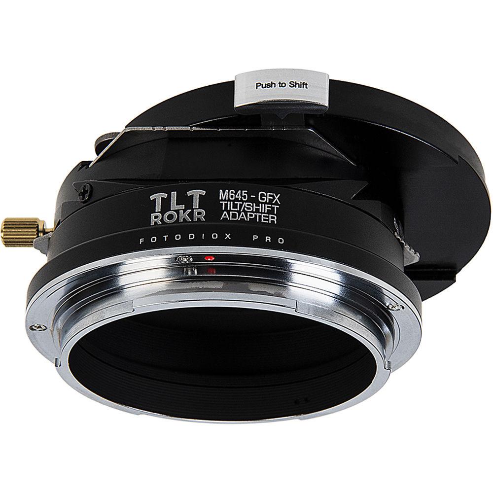 FotodioX Pro TLT ROKR Tilt Shift Adapter for Mamiya 645 Mount Lens to Fuji G-Mount GFX Camera