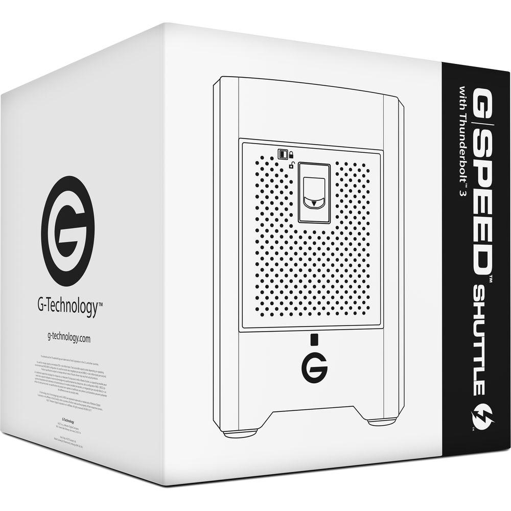 G-Technology G-SPEED Shuttle 16TB 4-Bay Thunderbolt 3 RAID Array