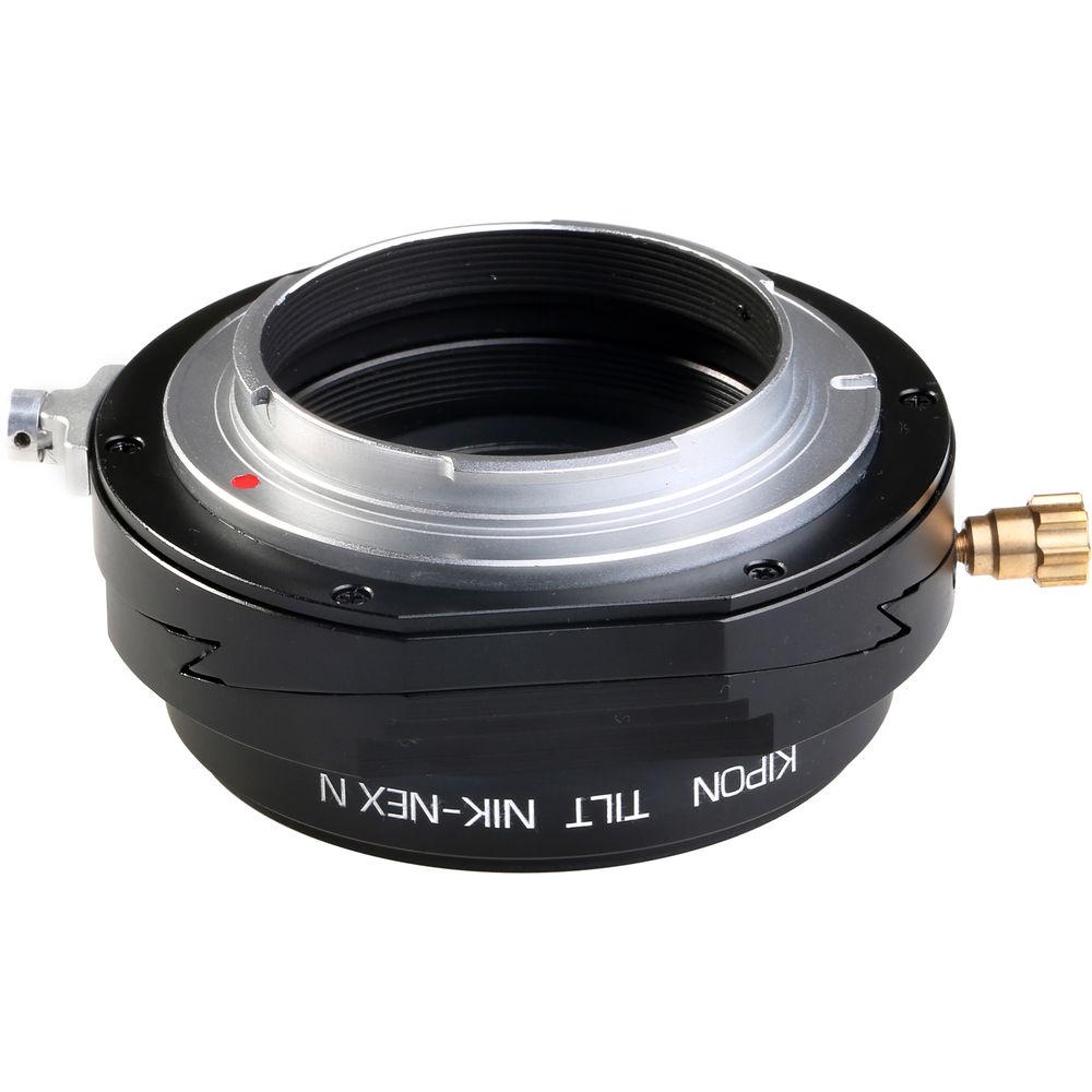KIPON Lens Mount Adapter for Nikon Lens to Sony E-Mount Camera With Tilt Functionality