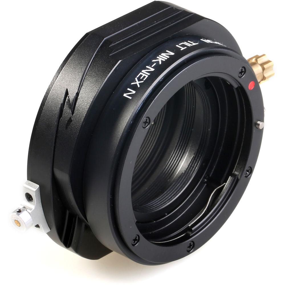 KIPON Lens Mount Adapter for Nikon Lens to Sony E-Mount Camera With Tilt Functionality