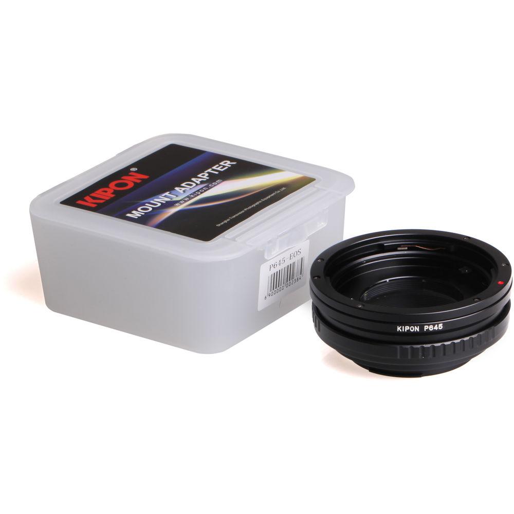 KIPON Lens Mount Adapter for Pentax 645 Lens to Canon EF-Mount Camera