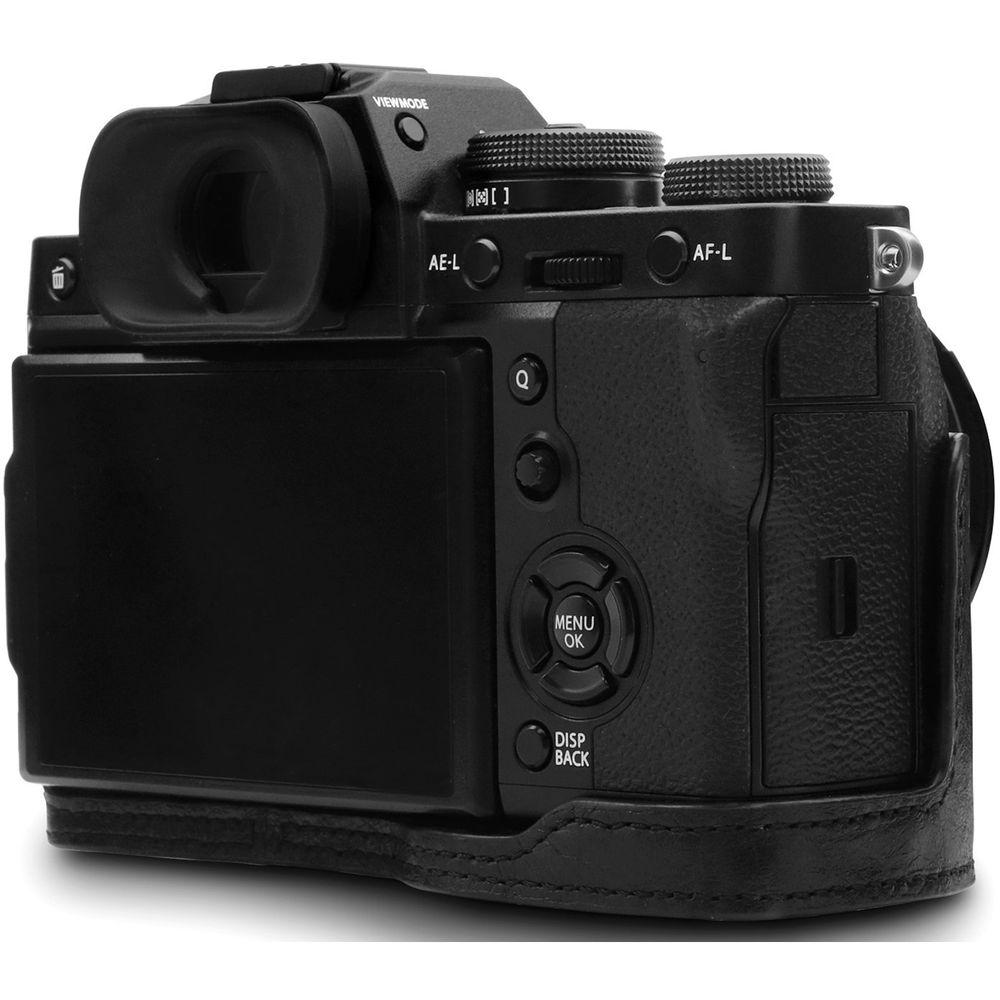 MegaGear Ever Ready Leather Case & Strap for Fujifilm X-T3 with XF 23, 56, or 18-55mm Lens