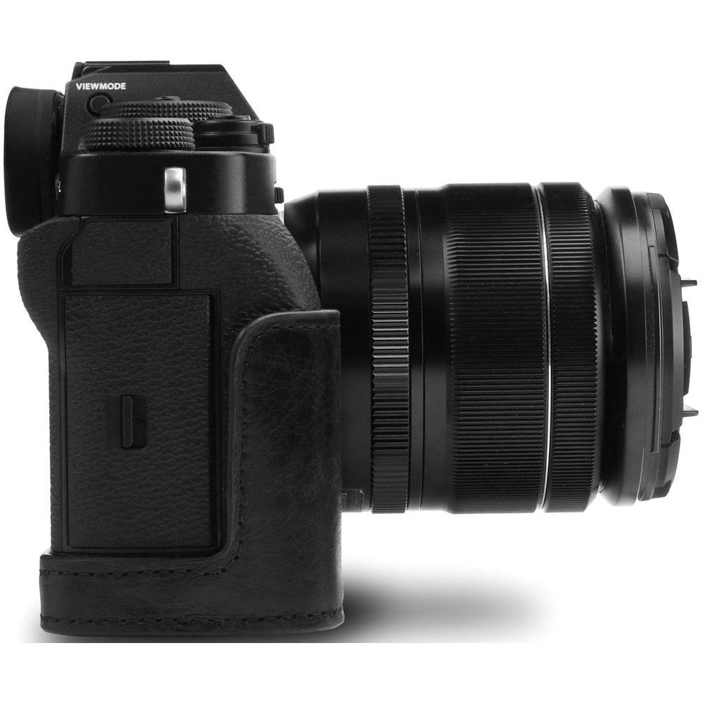 MegaGear Ever Ready Leather Case & Strap for Fujifilm X-T3 with XF 23, 56, or 18-55mm Lens