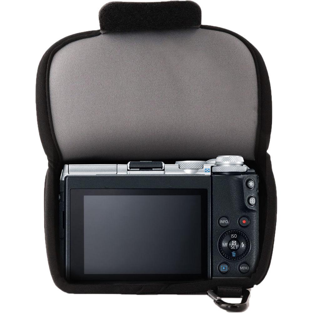 MegaGear Ultra-Light Neoprene Case for Canon EOS M6 with 15-45mm