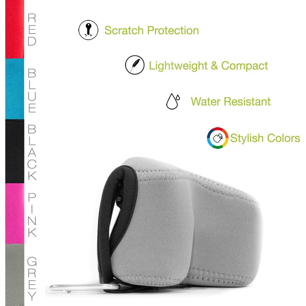 MegaGear Ultra-Light Neoprene Case for Canon EOS M6 with 15-45mm