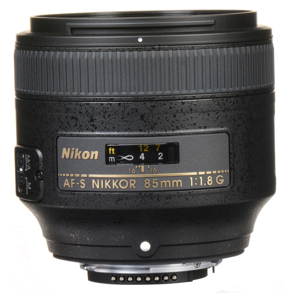 Nikon AF-S NIKKOR 85mm f 1.8G Lens - Refurbished