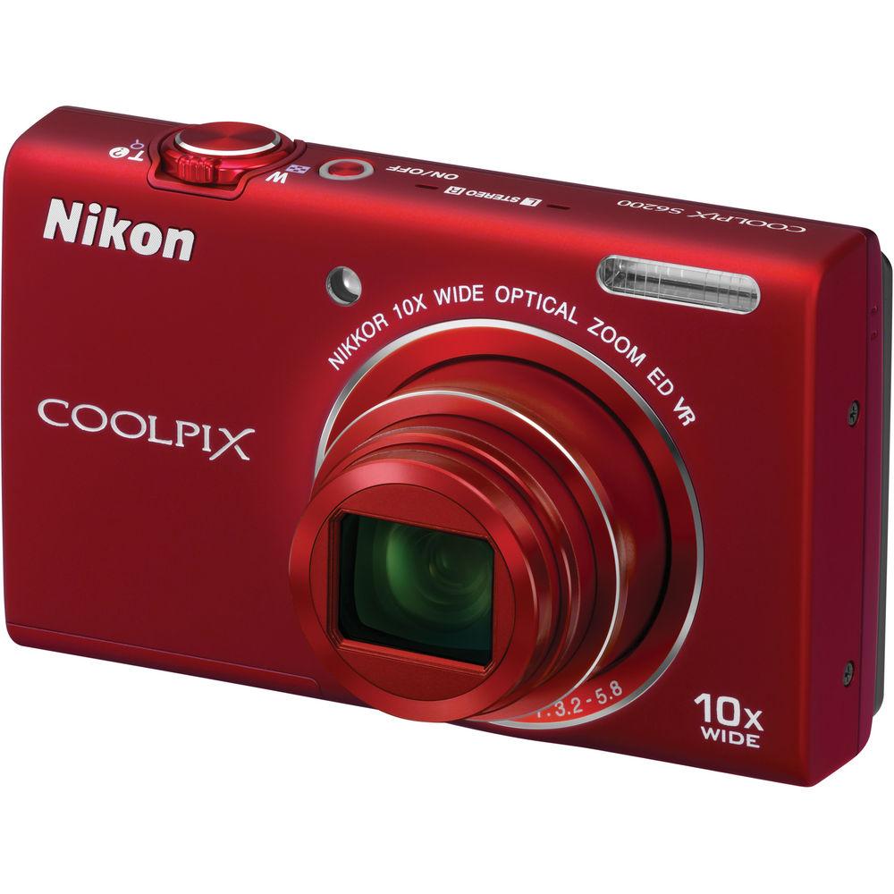 Nikon Coolpix S6200 Digital Camera - Refurbished