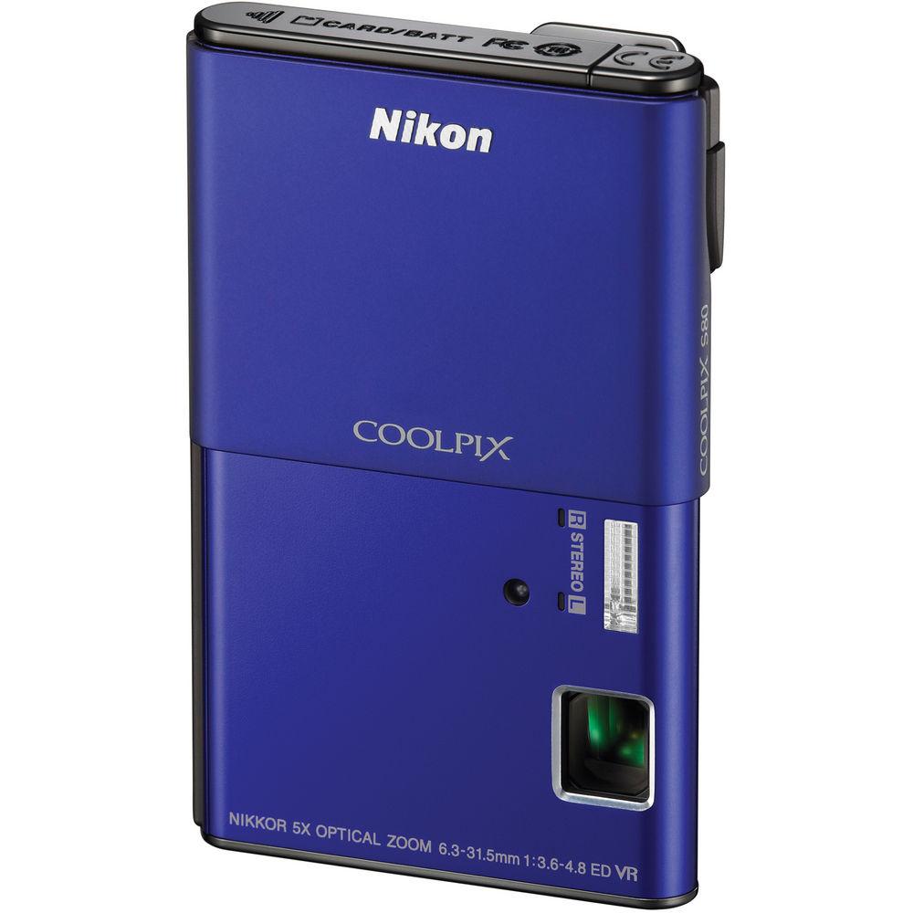 Nikon CoolPix S80 Digital Camera - Refurbished