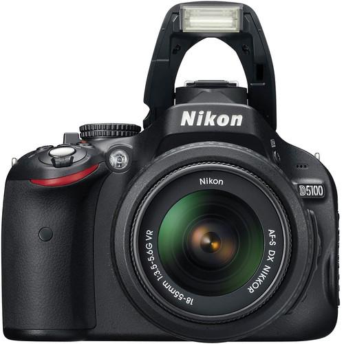 Nikon D5100 Digital SLR Camera With 18-55mm f 3.5-5.6G VR Lens - Refurbished