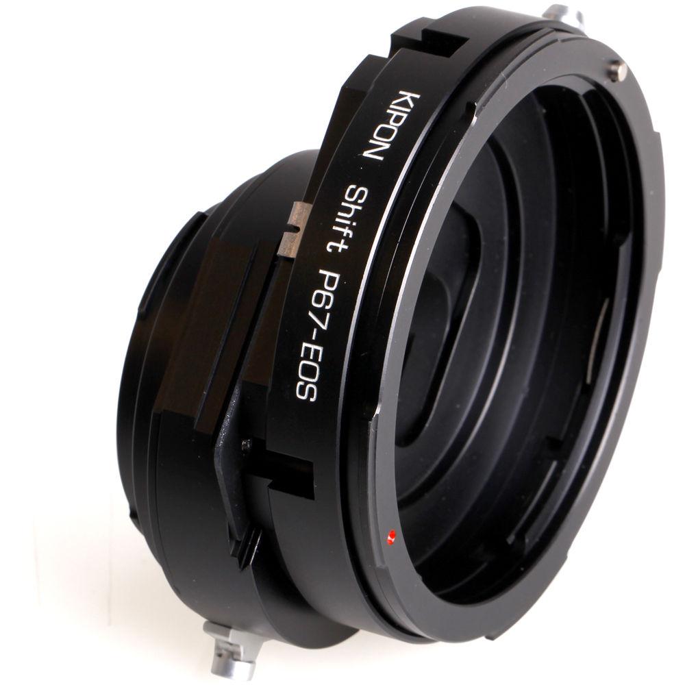 KIPON Shift Lens Mount Adapter for Pentax 67 Lens to Canon EF-Mount Camera