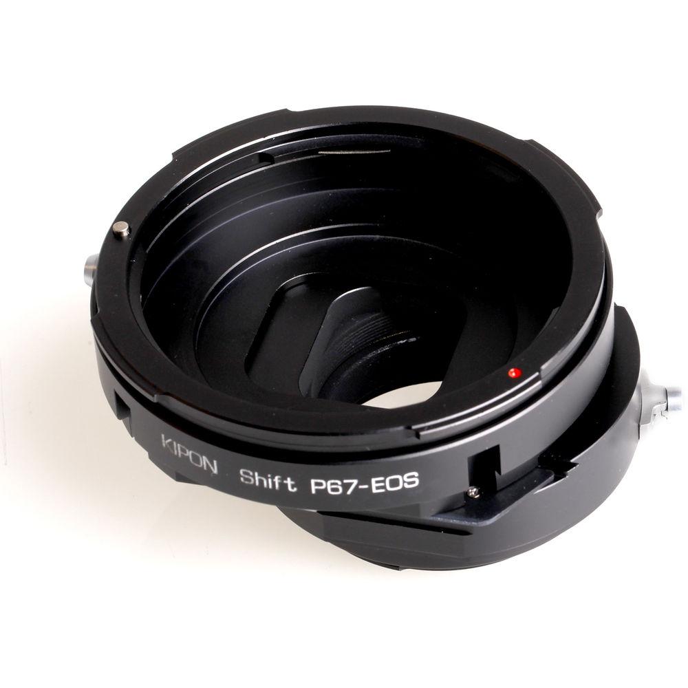 KIPON Shift Lens Mount Adapter for Pentax 67 Lens to Canon EF-Mount Camera