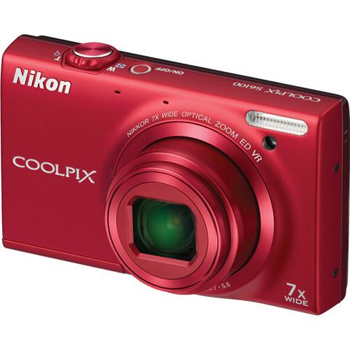 Nikon Coolpix S6100 Digital Camera - Refurbished