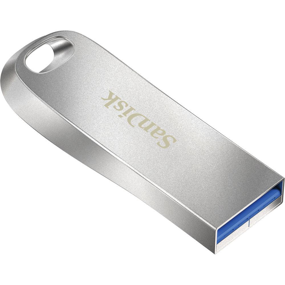 SanDisk 64GB Ultra Luxe USB 3.1 Gen 1 Type-A Flash Drive, SanDisk, 64GB, Ultra, Luxe, USB, 3.1, Gen, 1, Type-A, Flash, Drive